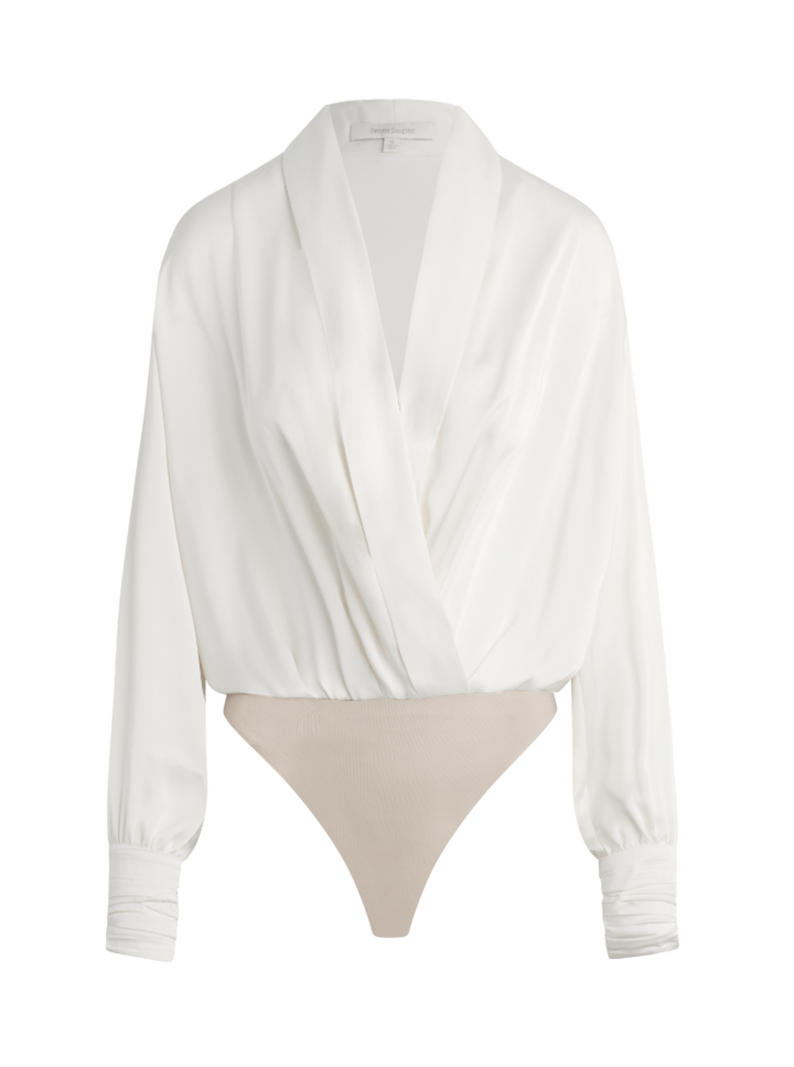 Favorite Daughter The Better Off Bodysuit - Ivory - Gabrielle's Biloxi