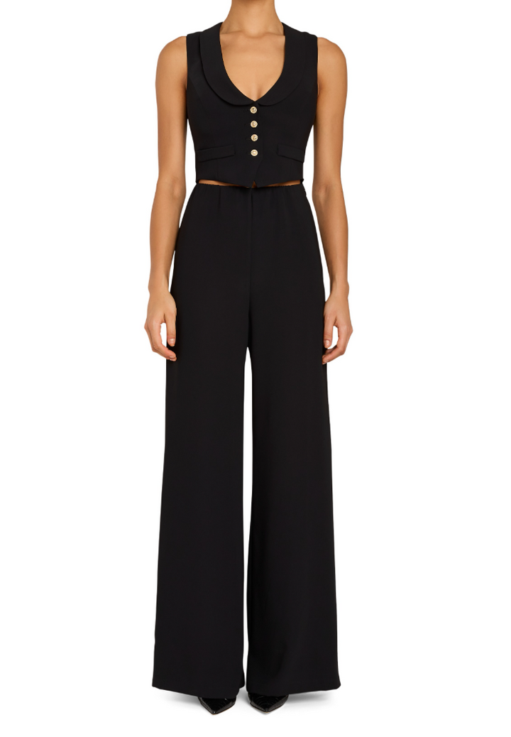 Amanda Uprichard Nathan Jumpsuit - Black - Gabrielle's Biloxi
