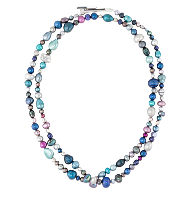 Mignon Faget Cool Mixed Pearl Toggle Necklace - Gabrielle's Biloxi