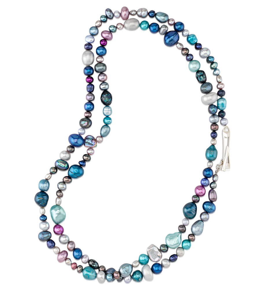 Mignon Faget Cool Mixed Pearl Toggle Necklace - Gabrielle's Biloxi