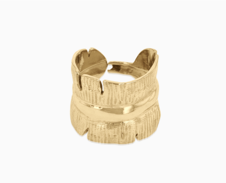 Mignon Faget Banana Leaf Wrap Ring - Bronze - Gabrielle's Biloxi