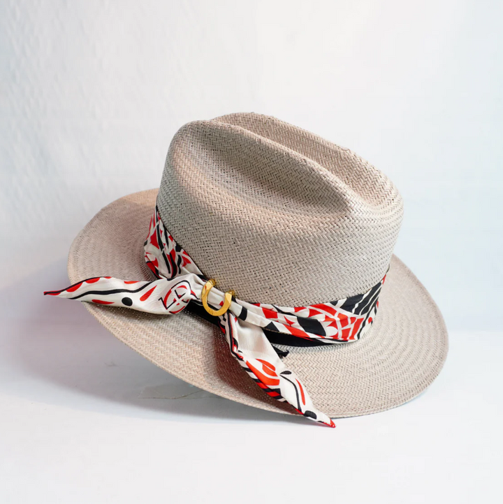 Hampton Road Crimson Paisley Twilly - Gabrielle's Biloxi