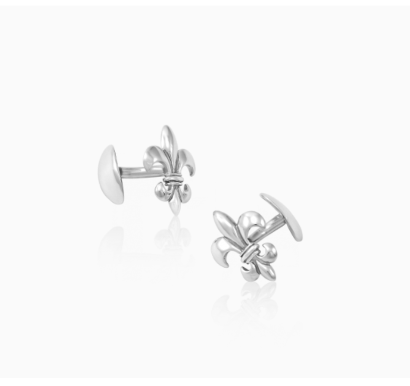 Mignon Faget Fleur de Lis Cufflinks - Gabrielle's Biloxi
