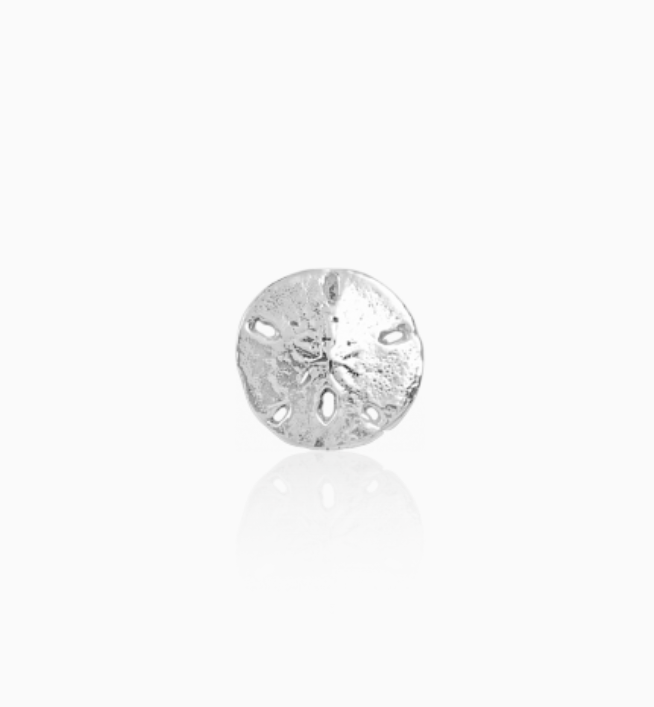 Mignon Faget Sand Dollar Extra Small Pendant on Figaro Chain - Gabrielle's Biloxi