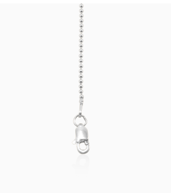 Mignon Faget Petit Ladybug Pendant + Baby Ball Chain - Gabrielle's Biloxi
