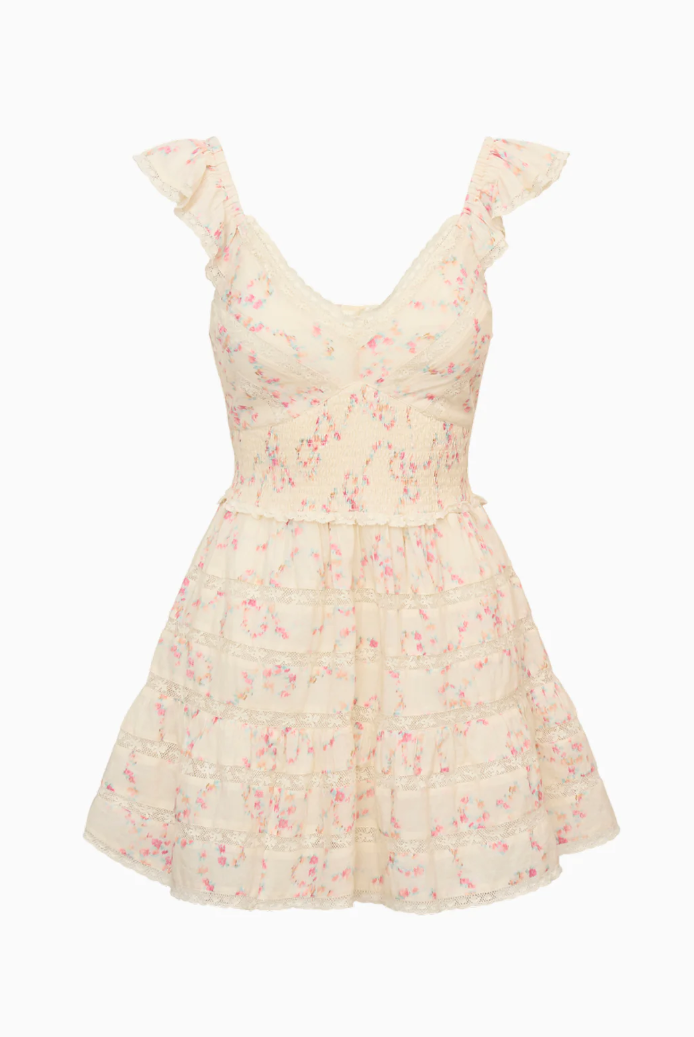 Love Shack Fancy Finny Dress - Magnolia - Gabrielle's Biloxi