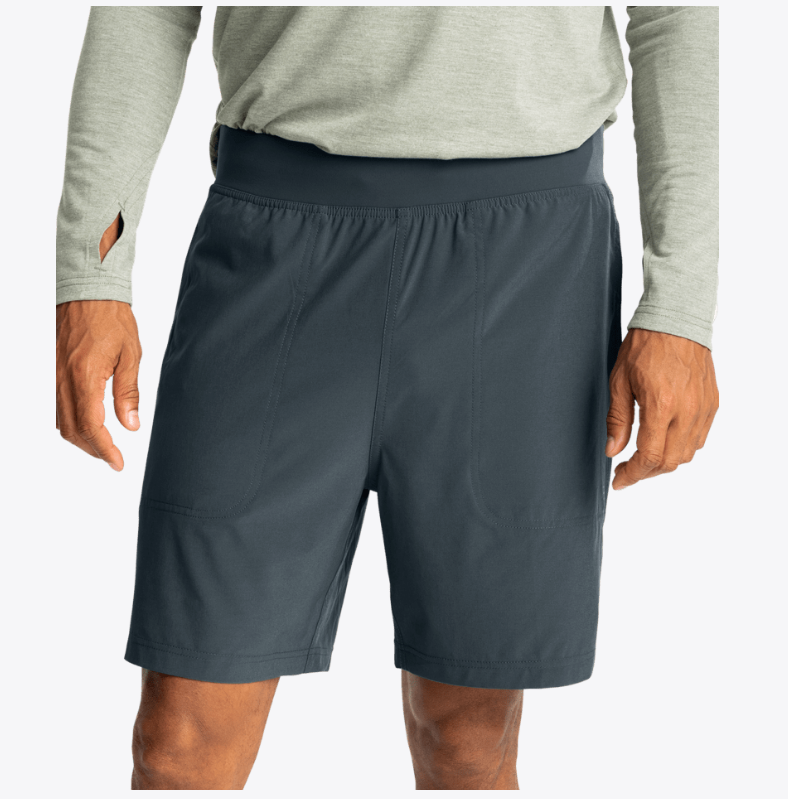 Free Fly Men's Active Breeze Short - 7" - Storm Cloud - Gabrielle's Biloxi