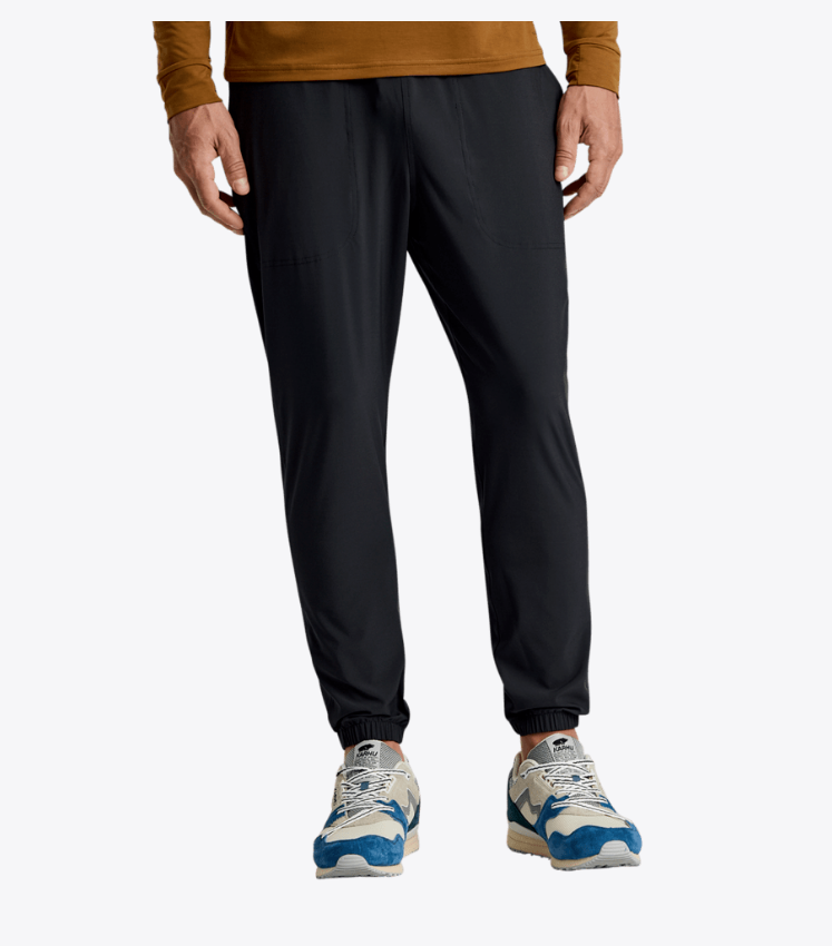 Free Fly  Men's Active Breeze Jogger - Black Sand - Gabrielle's Biloxi