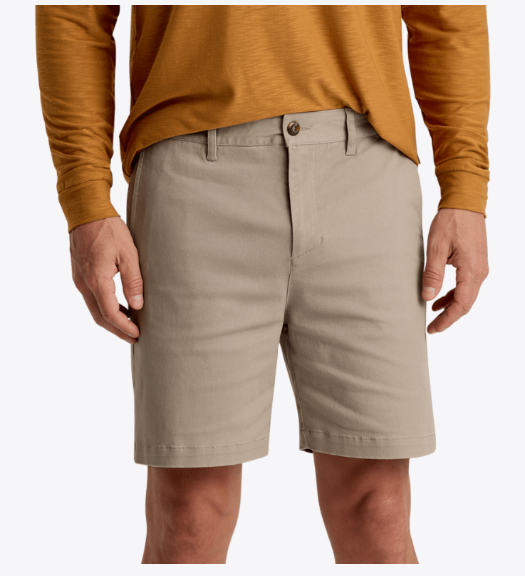 Free Fly Men's Anchor Chino Short - Vintage Khaki - Gabrielle's Biloxi