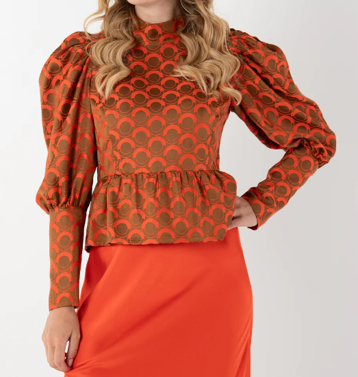 Emily McCarthy Zoe Top - Tangerine Mod - Gabrielle's Biloxi