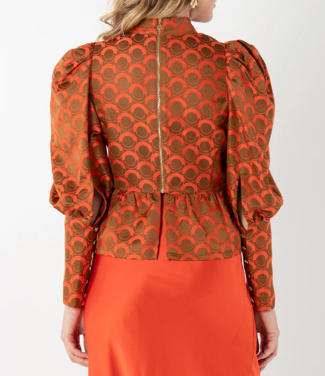 Emily McCarthy Zoe Top - Tangerine Mod - Gabrielle's Biloxi