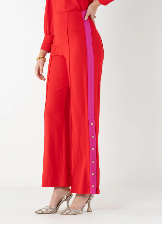 Emily McCarthy Paisley Pant - High Risk Red - Gabrielle's Biloxi