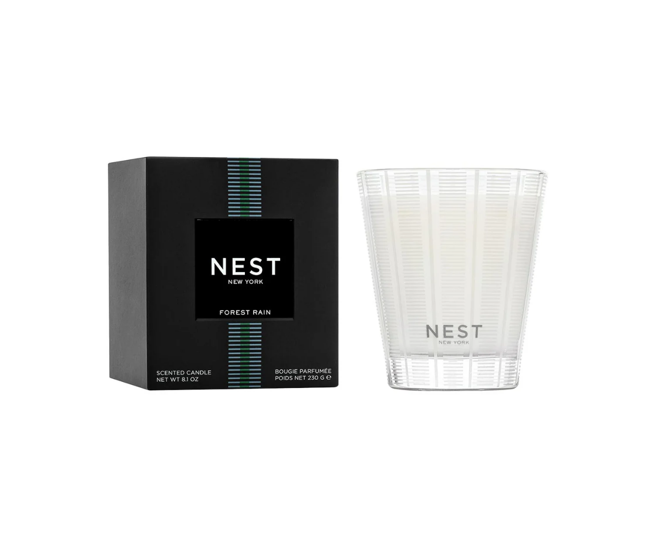 Nest Forest Rain Decorative 3-Wick Candle - Thumbnail 2