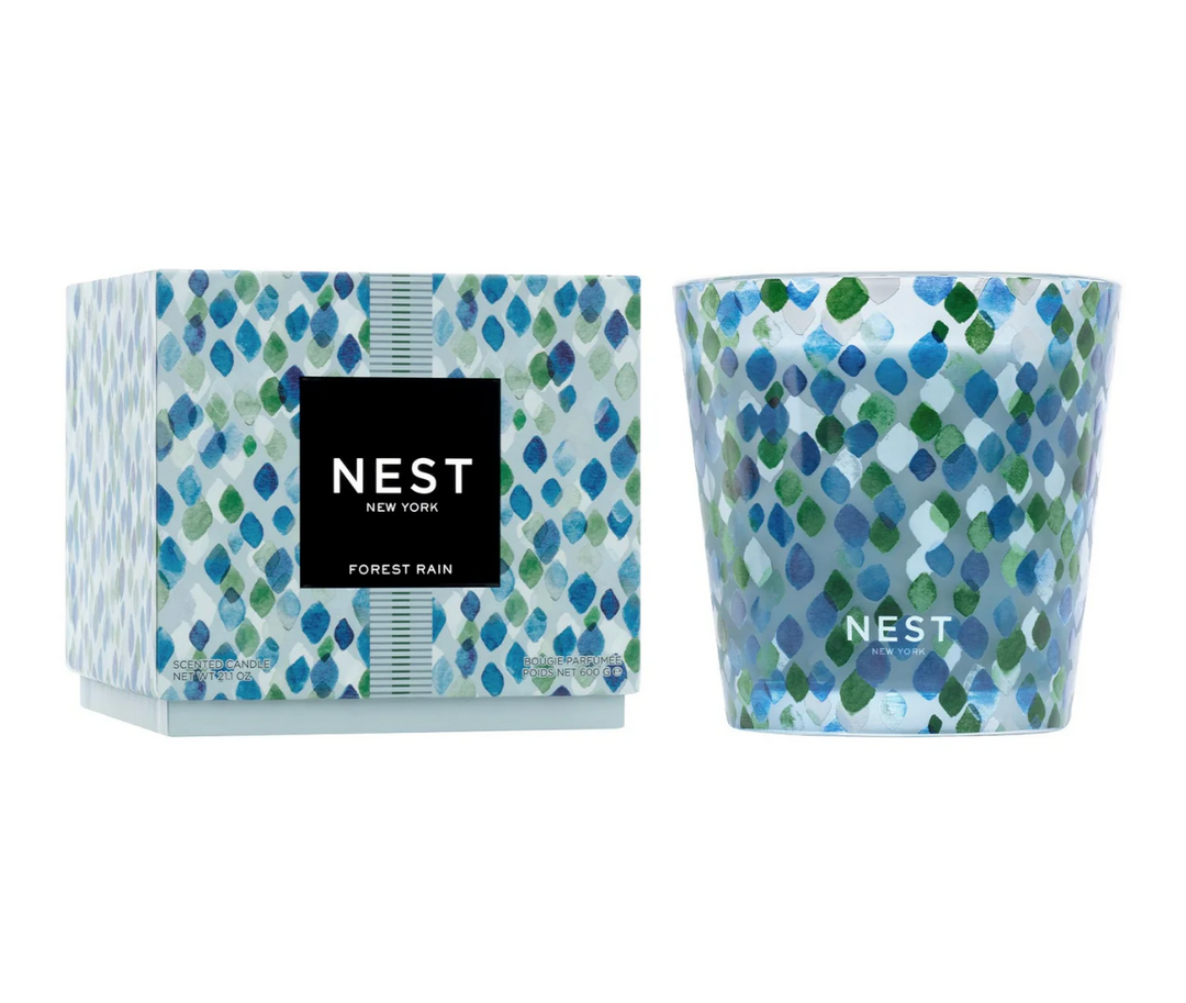Nest Decorative 3-Wick Candle - Forest Rain - Gabrielle's Biloxi