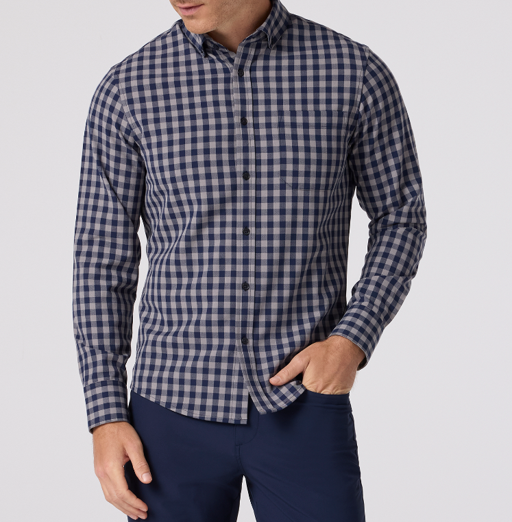 Mizzen+Main City	Flannel - Nickel Hayes Gingham - Gabrielle's Biloxi