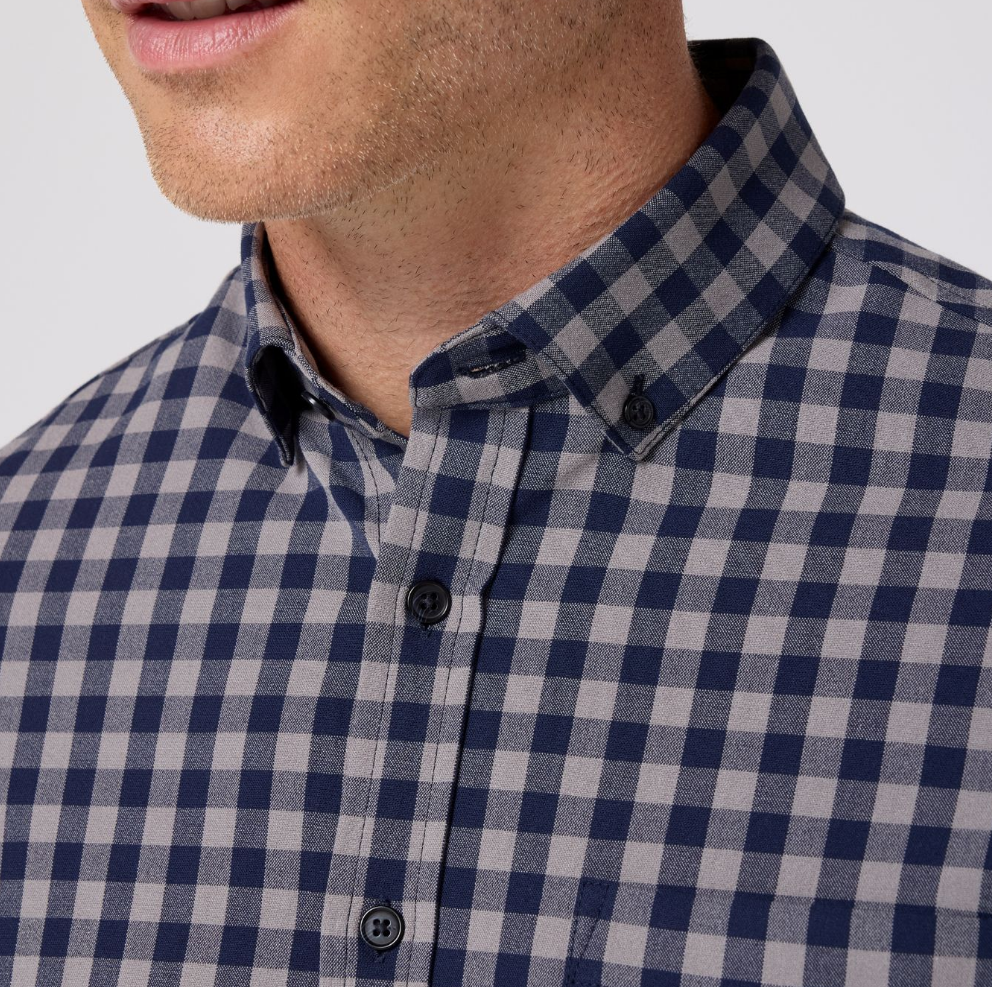 Mizzen+Main City	Flannel - Nickel Hayes Gingham - Gabrielle's Biloxi