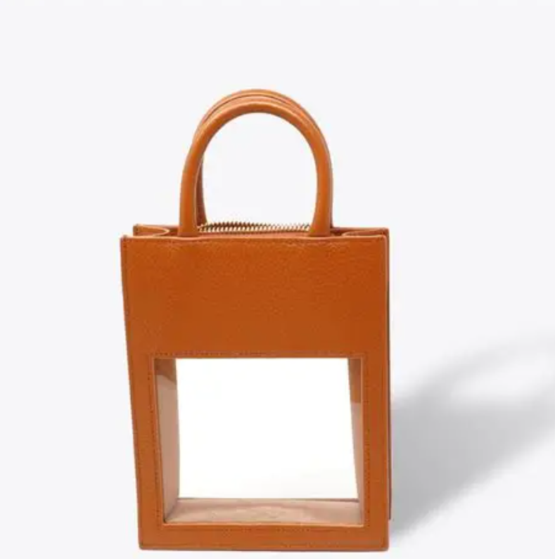 Hampton Road Mini Calista Clear - Camel - Gabrielle's Biloxi