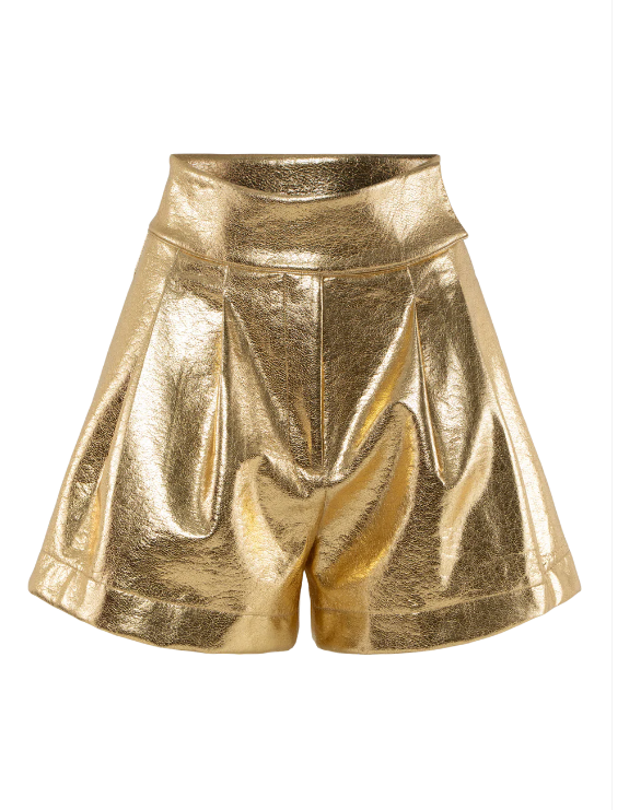 Emily McCarthy Relaxed Short - Gold - Gabrielle's Biloxi