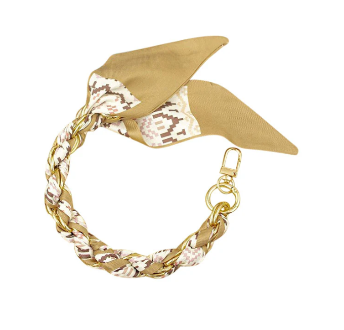 Short Phone Chain Scarf - C - Gabrielle's Biloxi