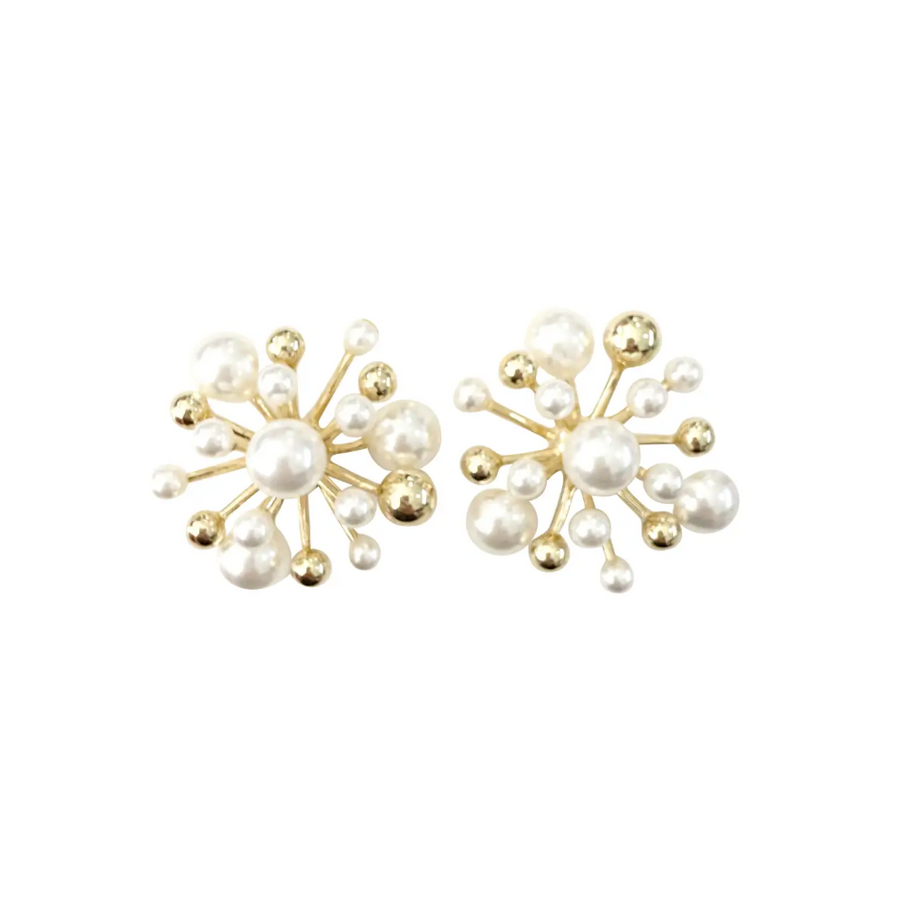 Firework Pearl Earrings - Gabrielle's Biloxi