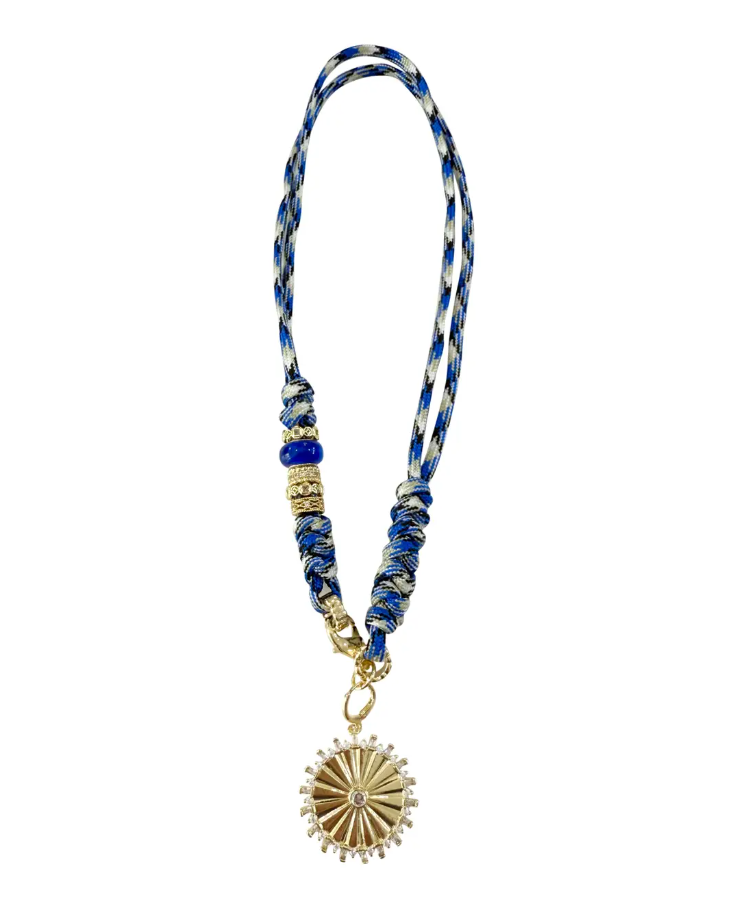 Johnny Necklace - Light Blue - Gabrielle's Biloxi