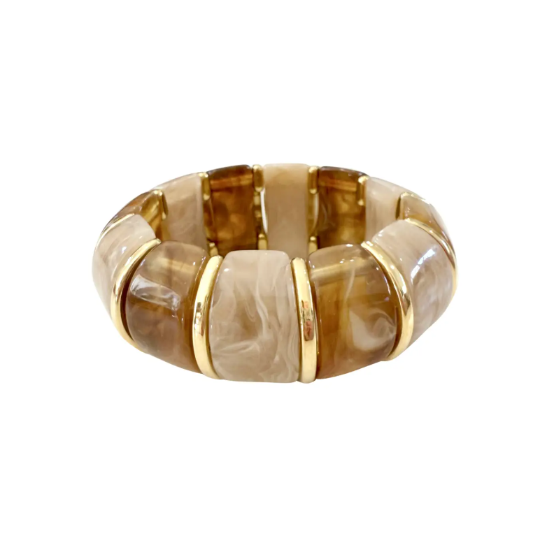 Neva Bracelet - Taupe Mix - Gabrielle's Biloxi