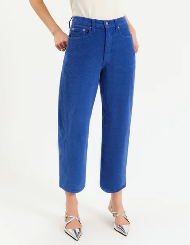 Daze Westward Barrel Leg - Cobalt Cord - Gabrielle's Biloxi