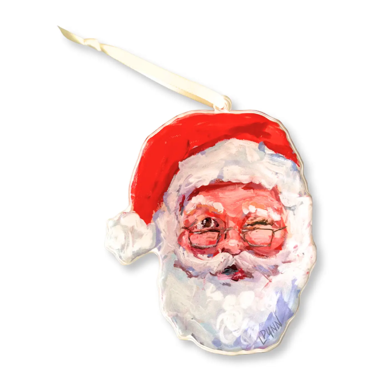 Naughty or Nice Santa Ornament - Gabrielle's Biloxi
