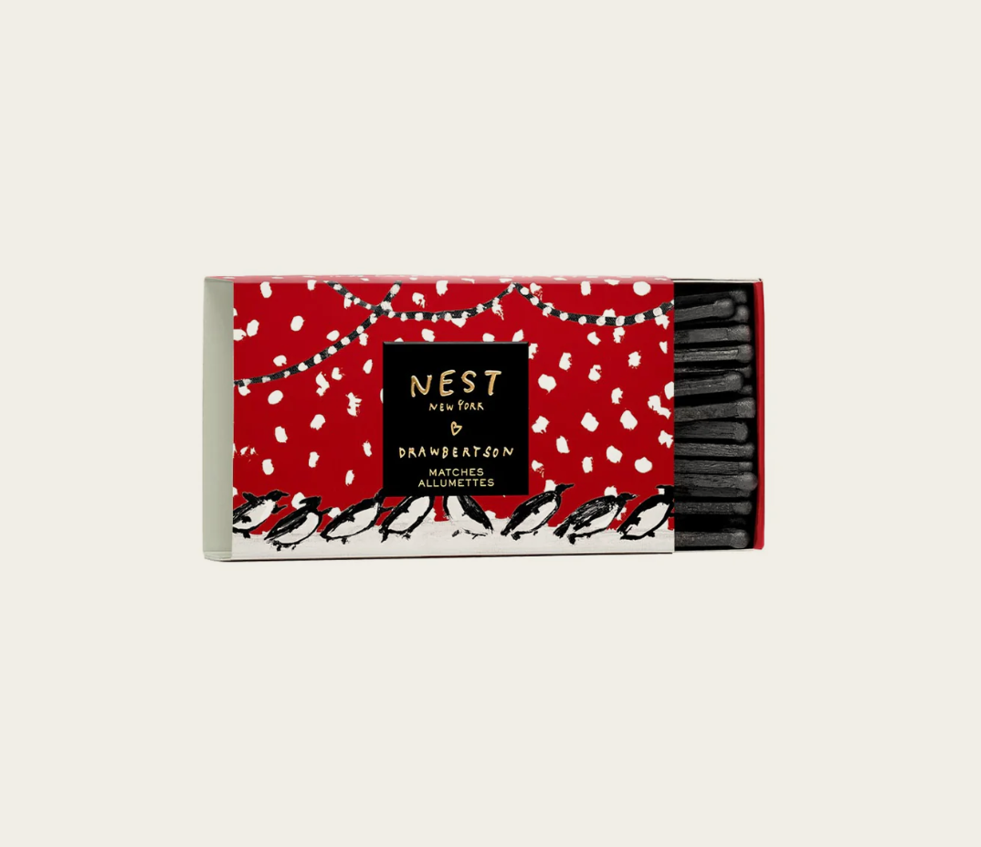NEST x Drawbertson Holiday Collection Matchbox