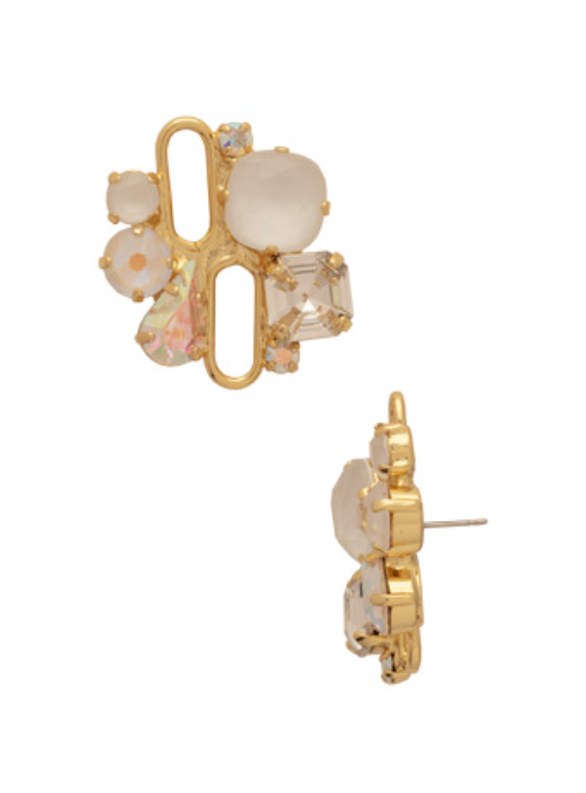 Sorrelli Kelly Statement Stud Earrings - Icicle - Gabrielle's Biloxi