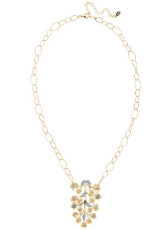 Sorrelli Ambrosia Pendant Necklace - Windsor Blue - Gabrielle's Biloxi