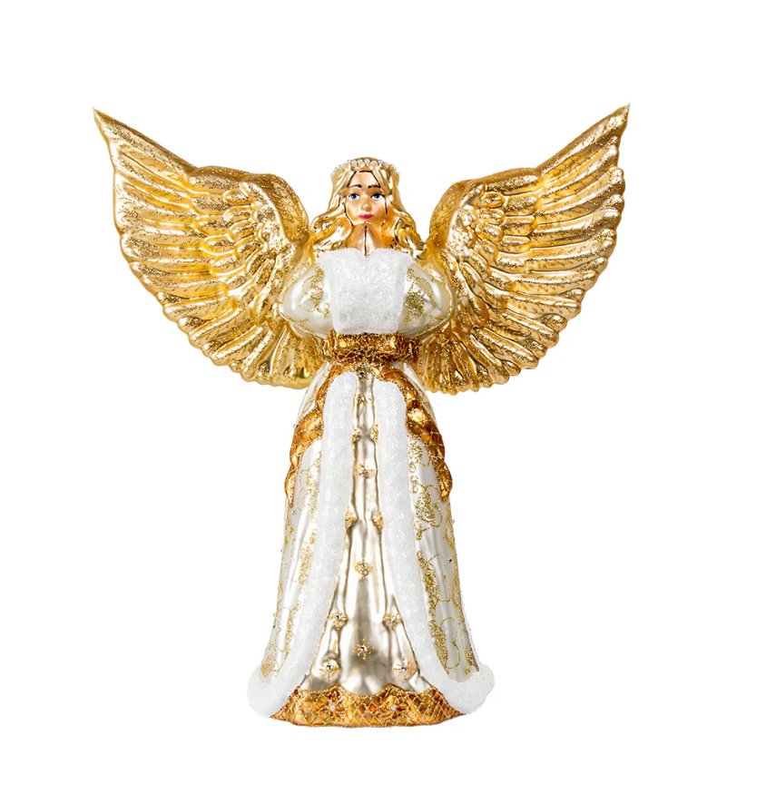 Christopher Radko Heavenly Angel Finial - Gabrielle's Biloxi