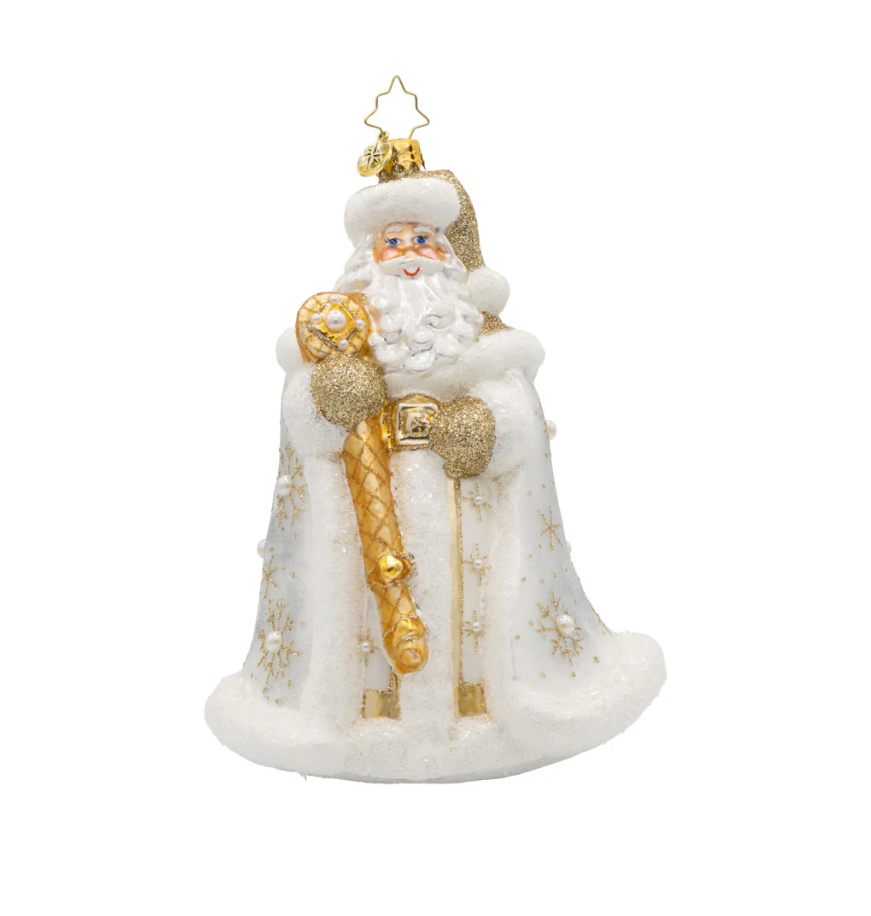 Christopher Radko Gilded Kris Kringle - Gabrielle's Biloxi