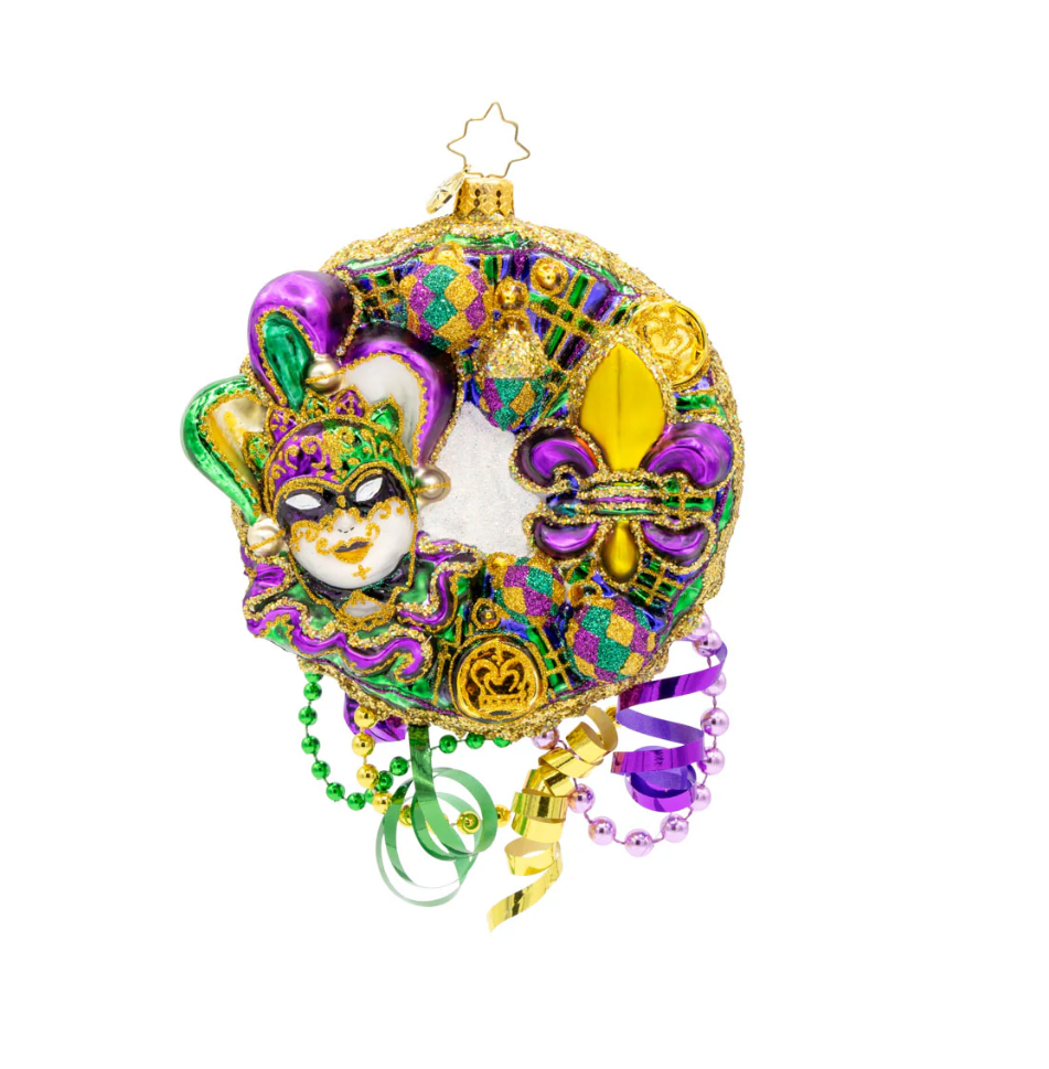 Christopher Radko Mardi Gras Majesty - Gabrielle's Biloxi