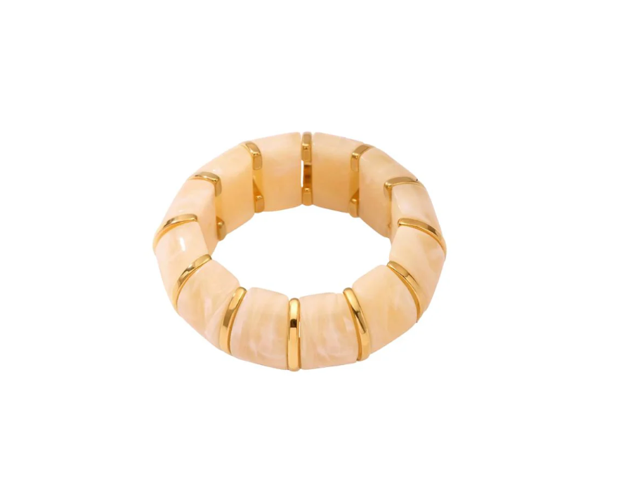 Lennon Bangle - Ivory - Gabrielle's Biloxi