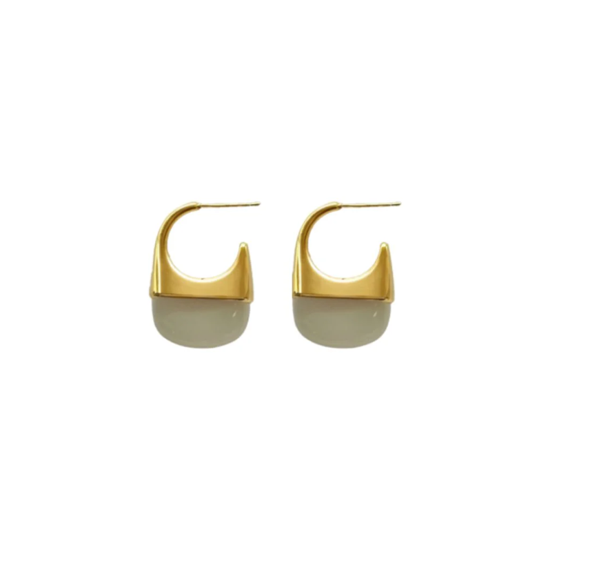 Somerset Earring - Ivory - Gabrielle's Biloxi