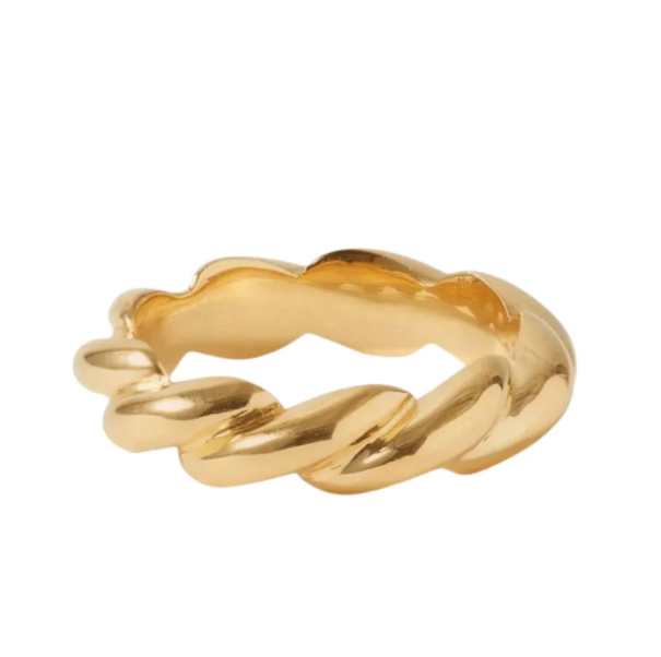 Twisted Bangle - Gold - Gabrielle's Biloxi