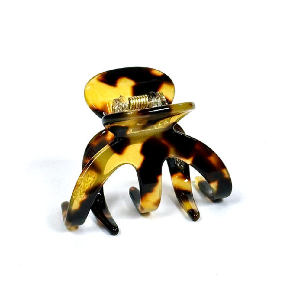 Allie  Jaw Clip - Yellow Tokyo - Gabrielle's Biloxi