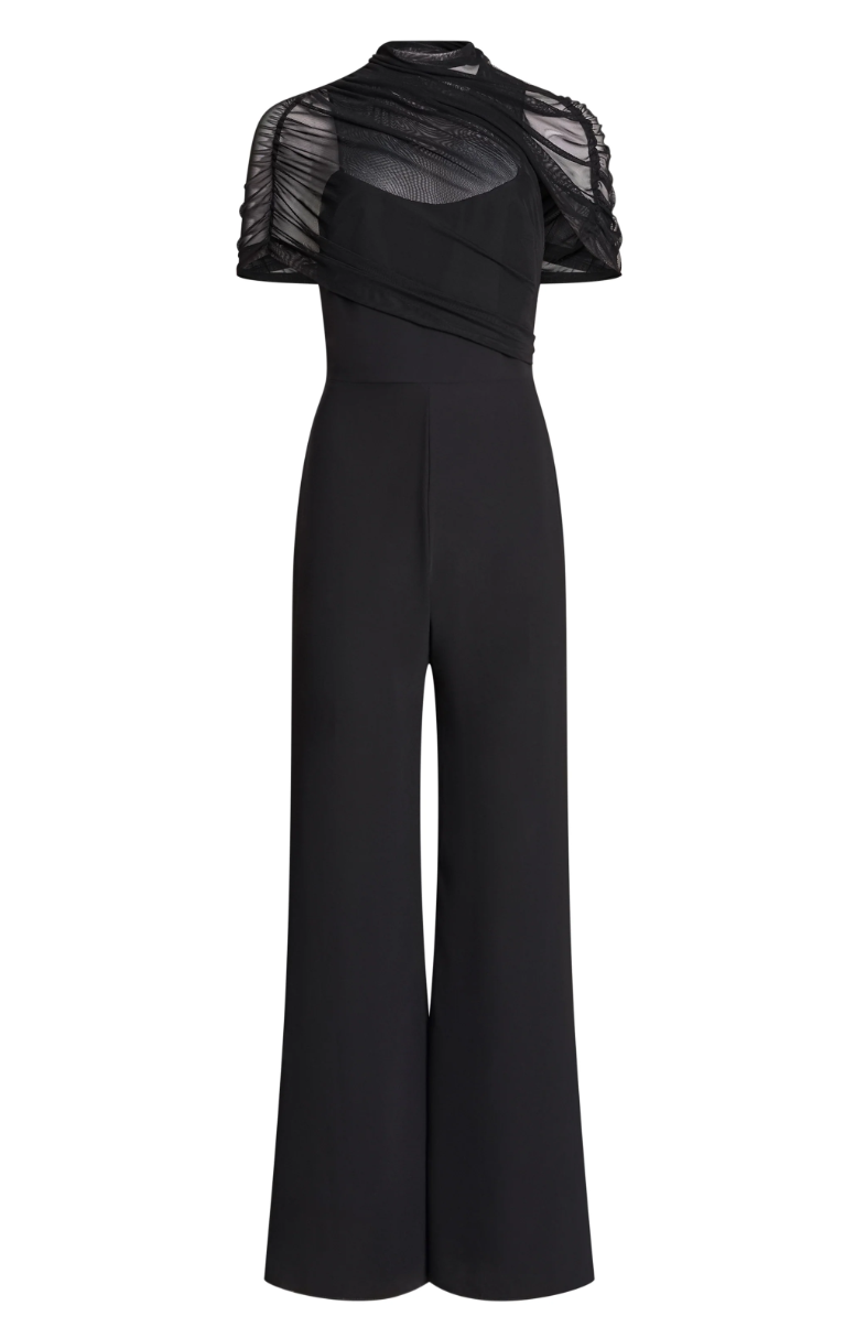 Amanda Uprichard Evianna Jumpsuit - Black - Gabrielle's Biloxi