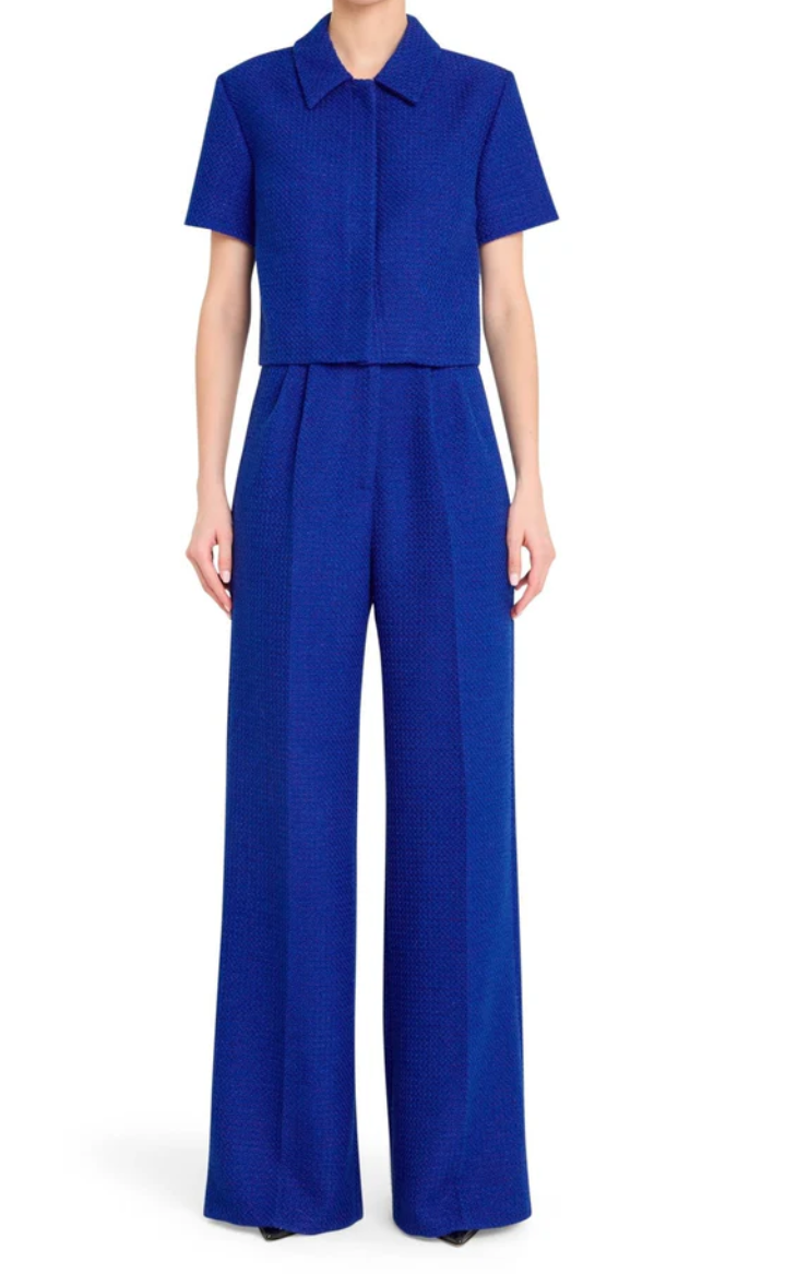 Amanda Uprichard Jane Pants - Bright Blue - Gabrielle's Biloxi