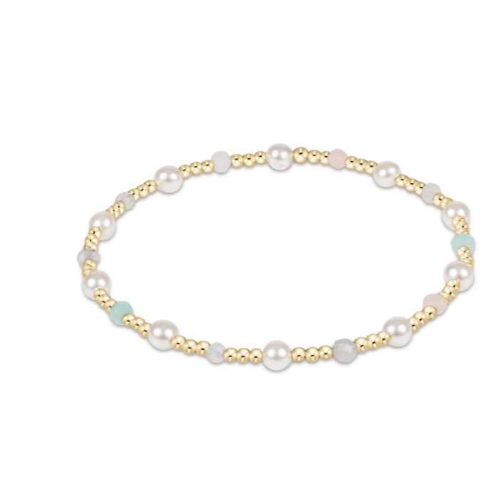 ENewton Pearl Sincerity Pattern 4mm  Bead Bracelet - Hot Mess - Gabrielle's Biloxi