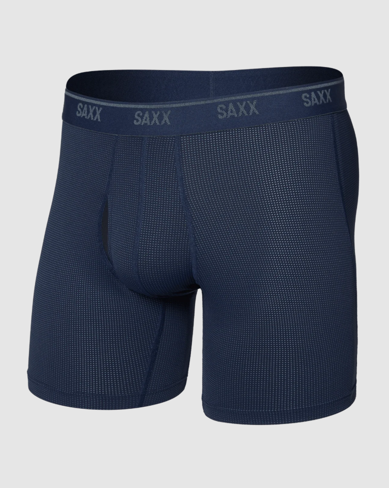 SAXX Quest Quick-Dry Mesh Boxer Brief Fly - Maritime - Gabrielle's Biloxi