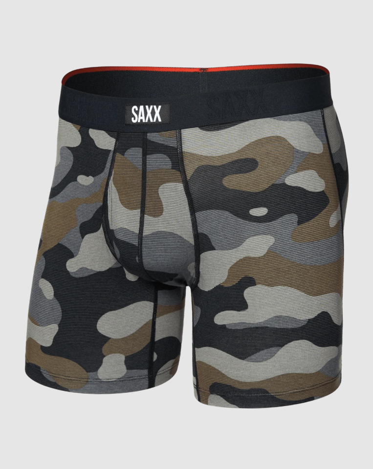 SAXX Vibe Xtra Boxer Brief Fly 6" - Dunk Tank Camo - Gabrielle's Biloxi