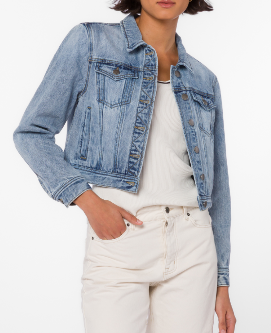 Michelle Jacket - Palisade Blue - Gabrielle's Biloxi