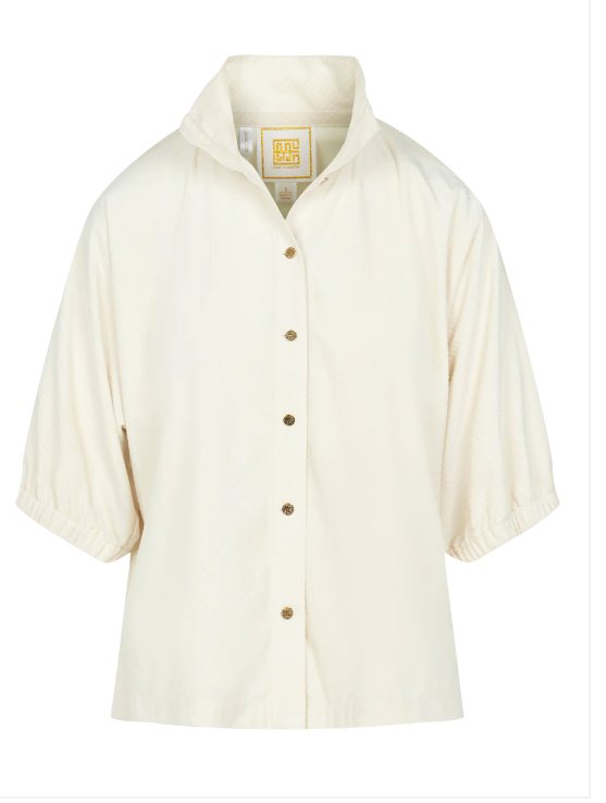 Emily McCarthy Bonny Top - Winter White - Gabrielle's Biloxi