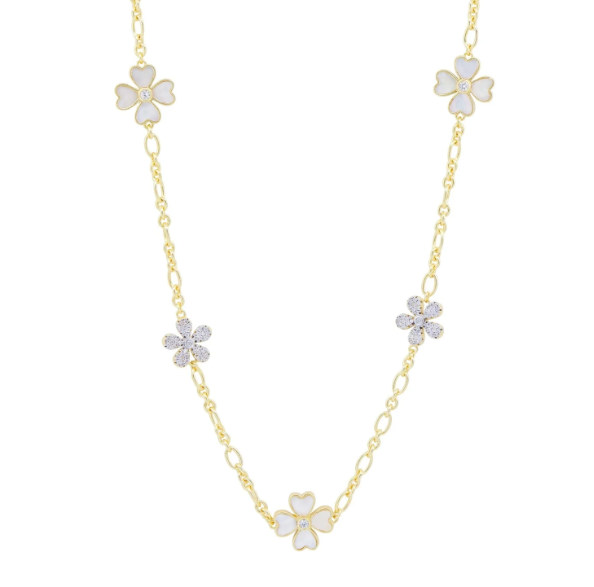 Freida Rothman Garden of Grit Station Chain Link Necklace - Gabrielle's Biloxi