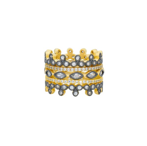 Freida Rothman The New Icon Stack Ring - Size 7 - Gabrielle's Biloxi