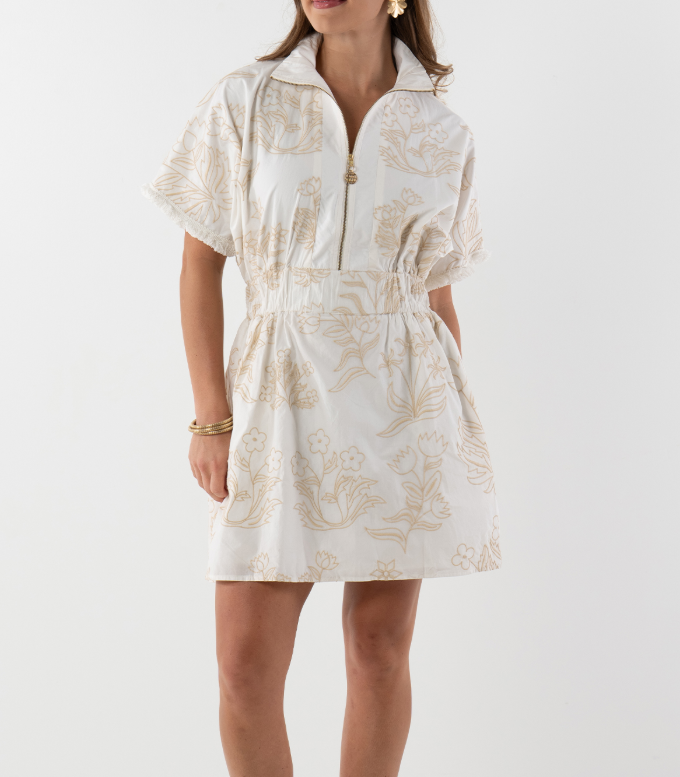 Emily McCarthy Poppy	Pullover	Dress - Blanc	Petals - Gabrielle's Biloxi