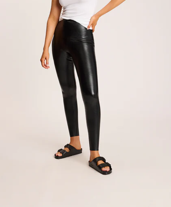 Commando Faux Leather Legging - Black - Gabrielle's Biloxi