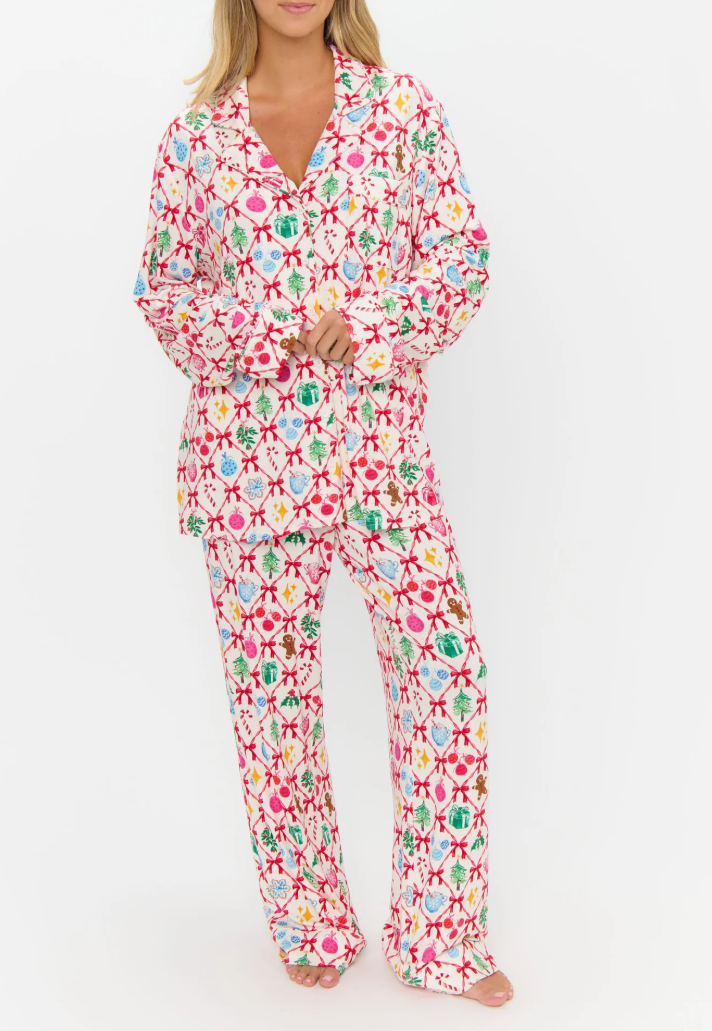 Show Me Your Mumu Classic PJ Set - Winter Wonderland Jersey - Gabrielle's Biloxi